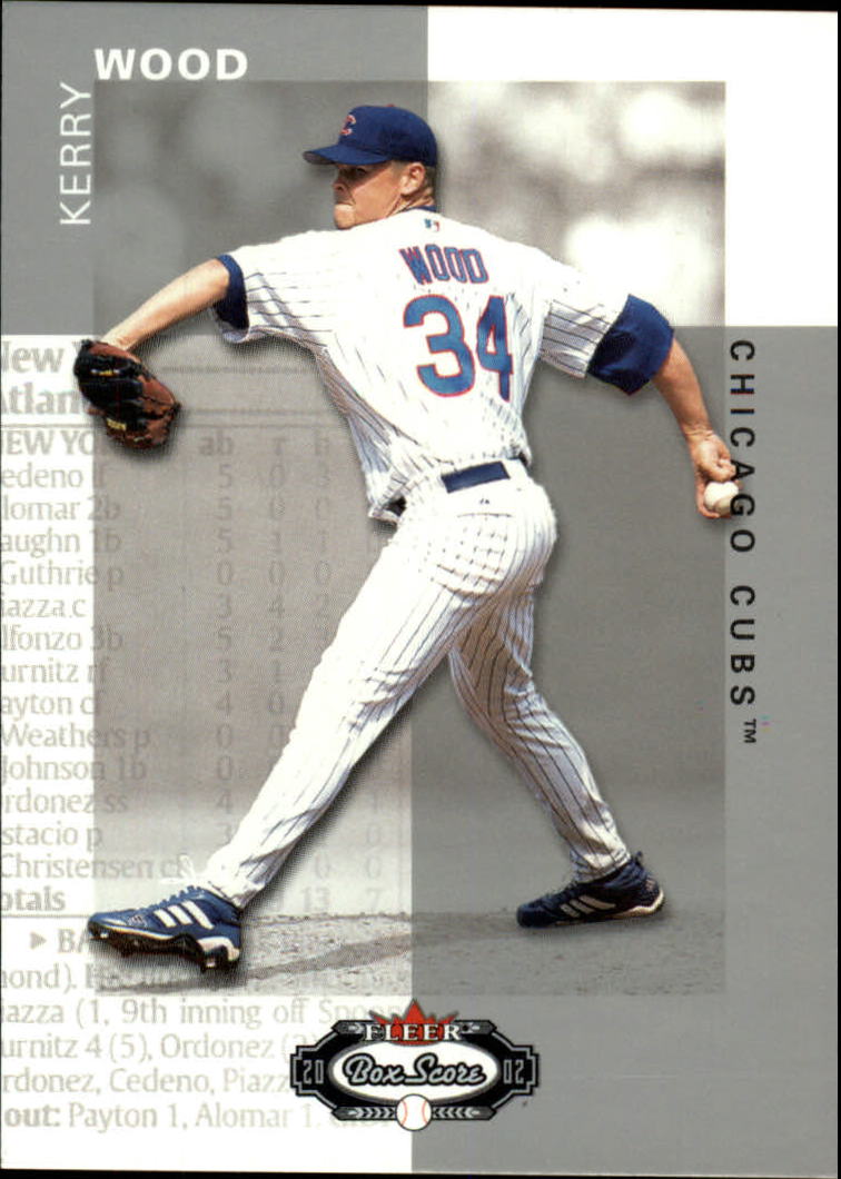 2002 Fleer Box Score #22 Kerry Wood