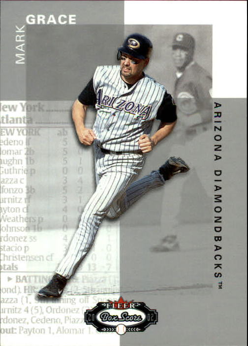2002 Fleer Box Score #40 Mark Grace