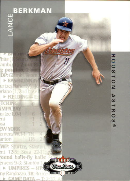 2002 Fleer Box Score #51 Lance Berkman