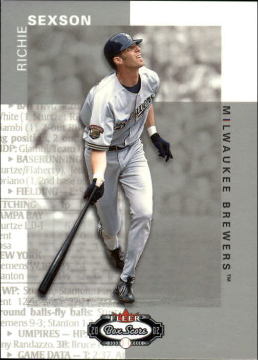 2002 Fleer Box Score #64 Richie Sexson