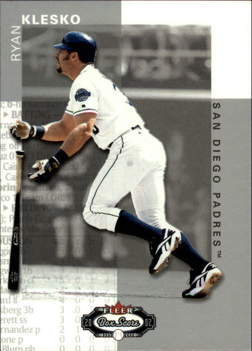 2002 Fleer Box Score #65 Ryan Klesko