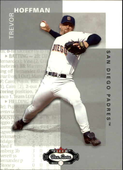 2002 Fleer Box Score #78 Trevor Hoffman