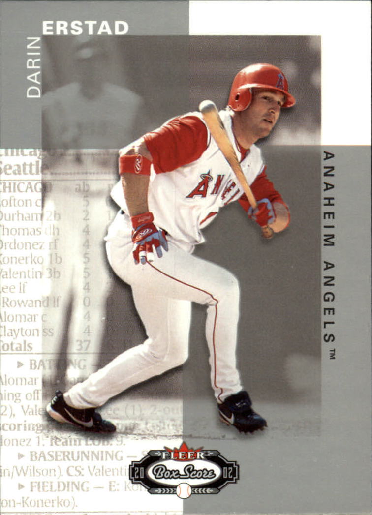 2002 Fleer Box Score #83 Darin Erstad