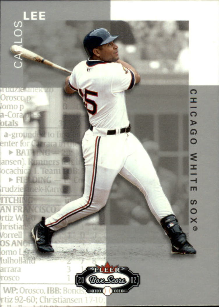 2002 Fleer Box Score #88 Carlos Lee