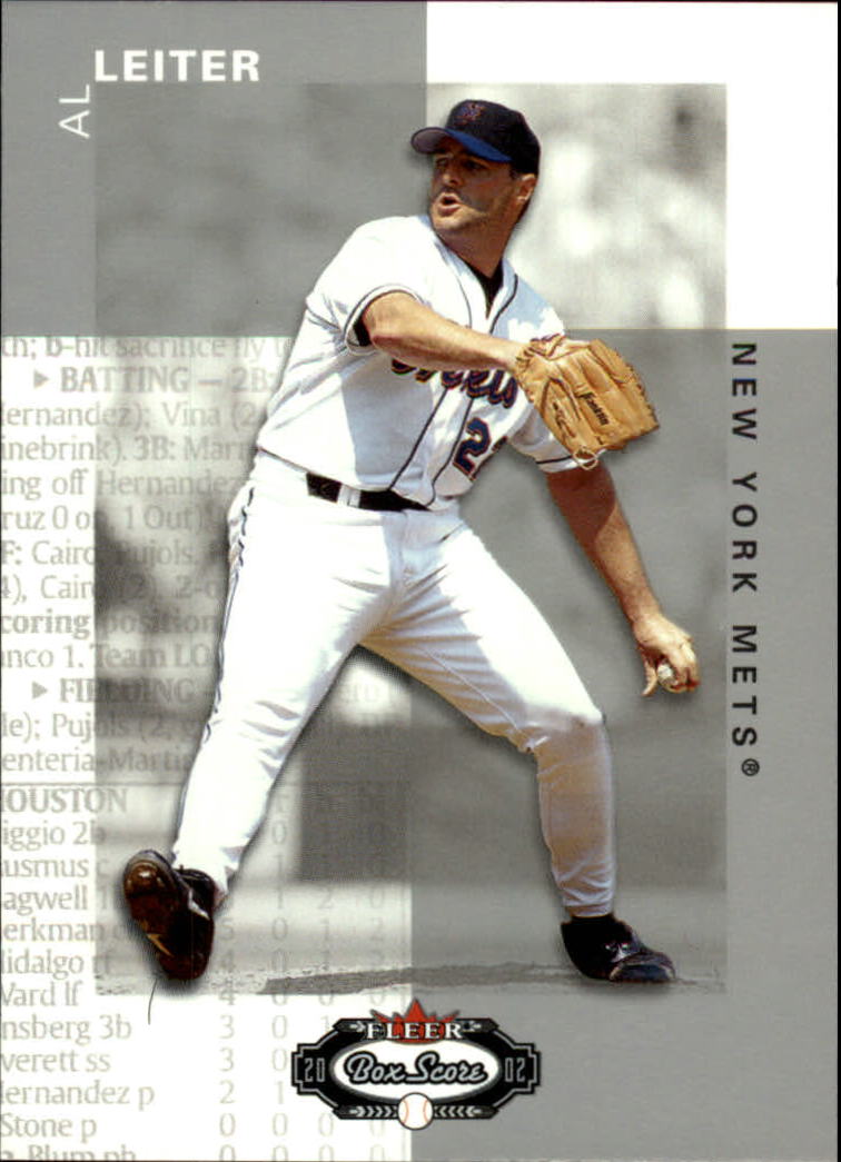 2002 Fleer Box Score #90 Al Leiter