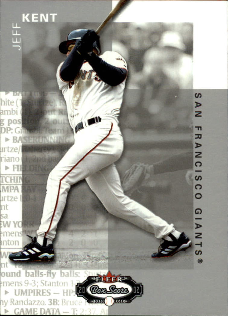 2002 Fleer Box Score #91 Jeff Kent
