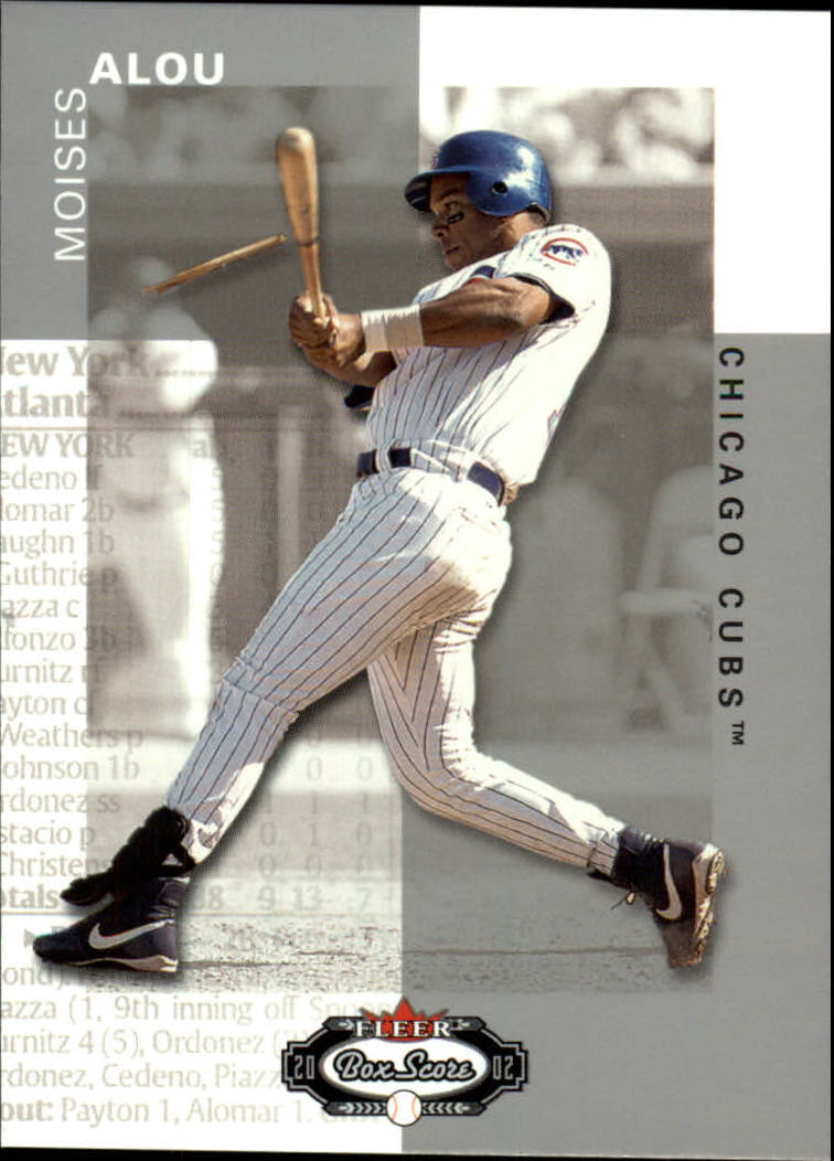 2002 Fleer Box Score #93 Moises Alou