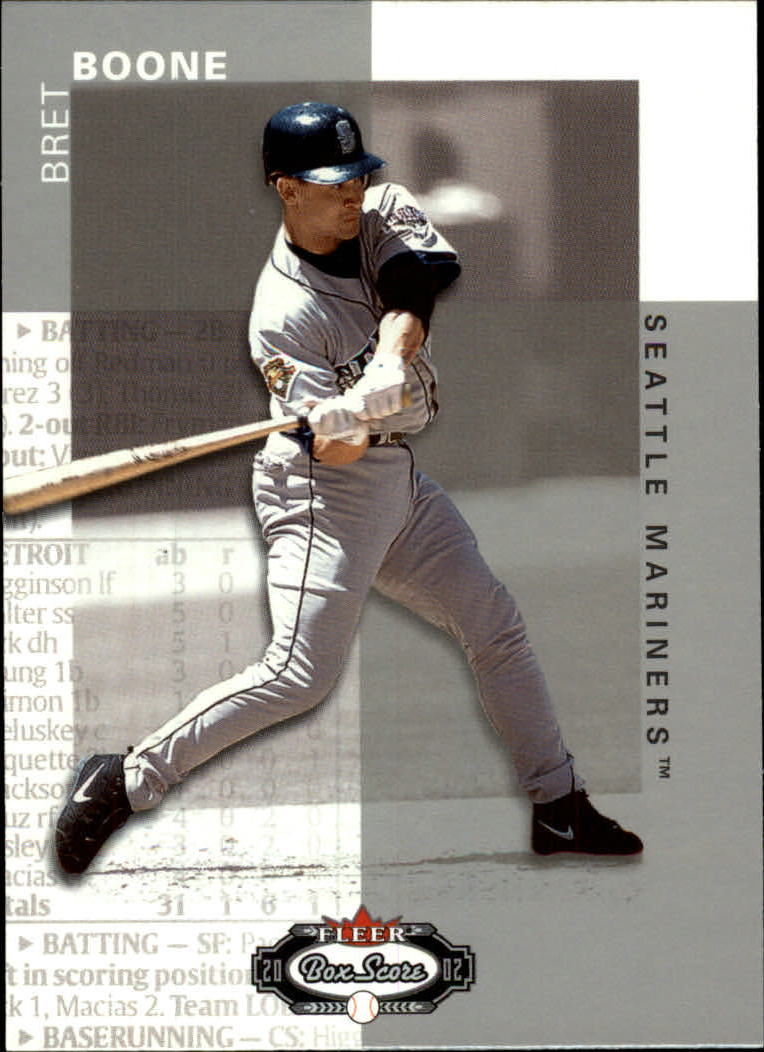 2002 Fleer Box Score #107 Bret Boone
