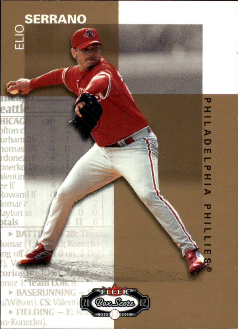 2002 Fleer Box Score #147 Elio Serrano RP RC