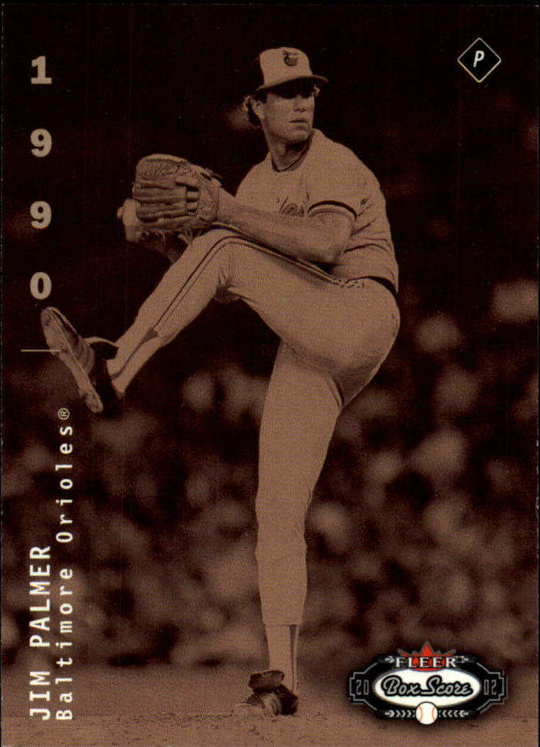 2002 Fleer Box Score #271 Jim Palmer CT