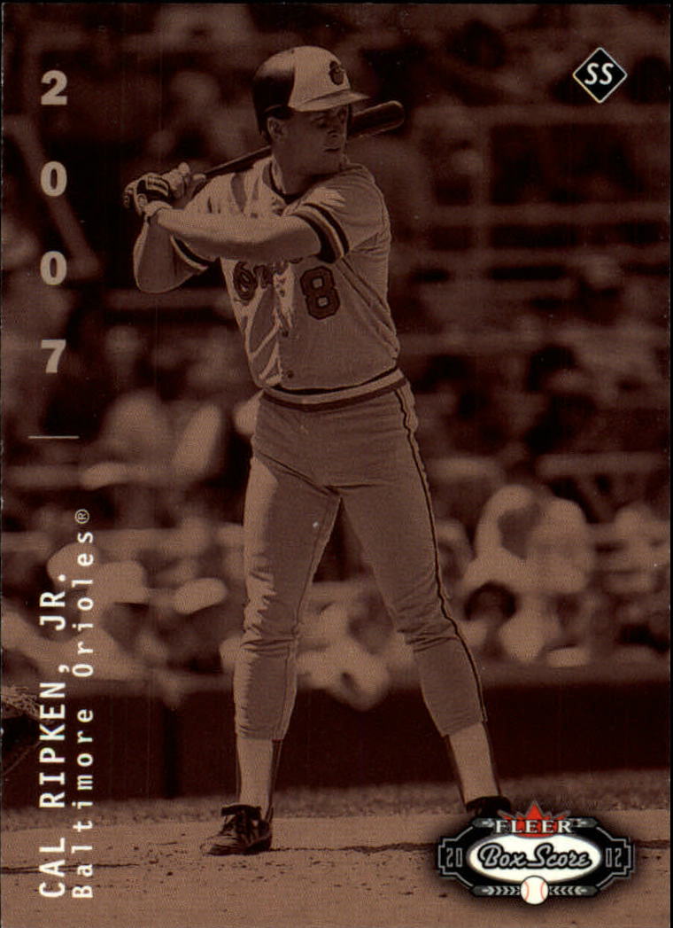 2002 Fleer Box Score #272 Cal Ripken CT
