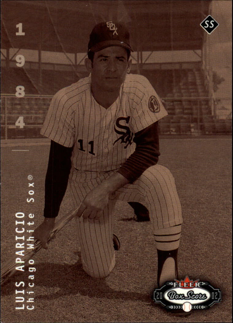 2002 Fleer Box Score #277 Luis Aparicio CT