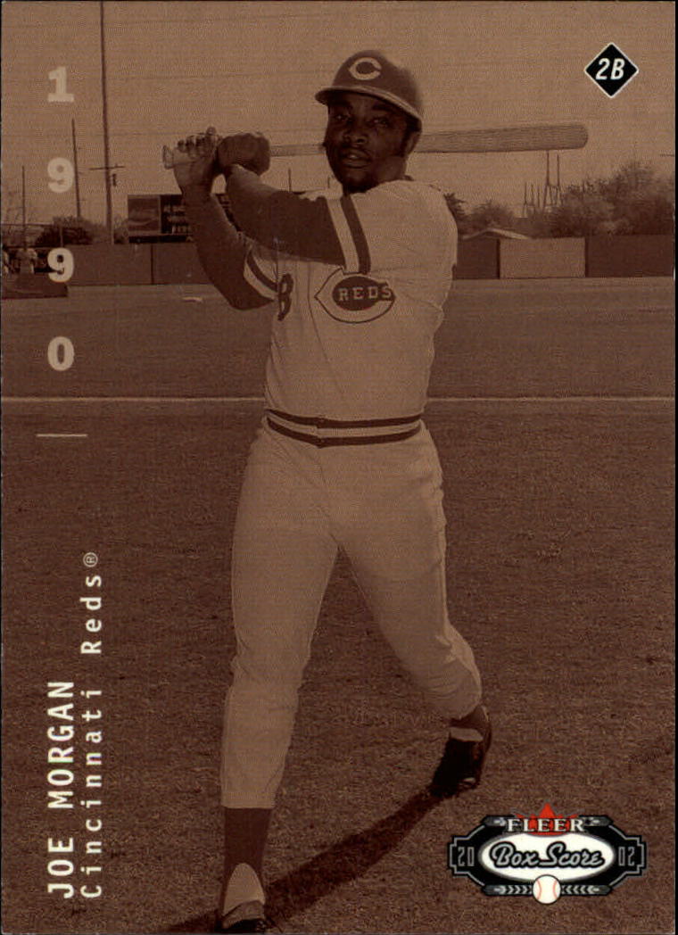 2002 Fleer Box Score #280 Joe Morgan CT