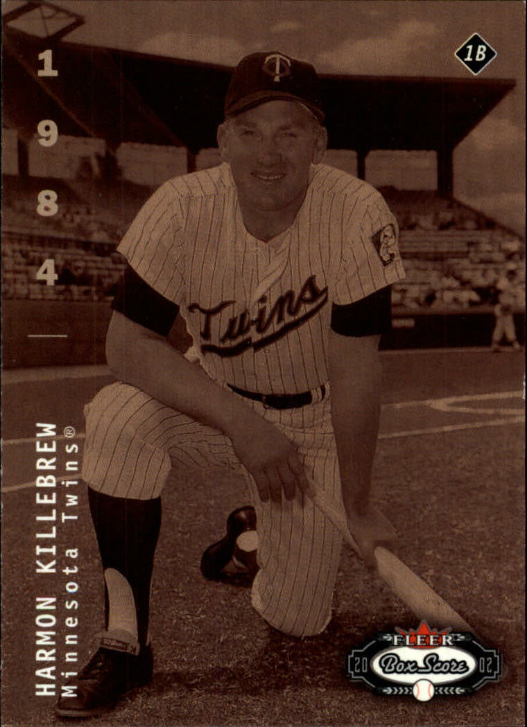2002 Fleer Box Score #306 Harmon Killebrew CT