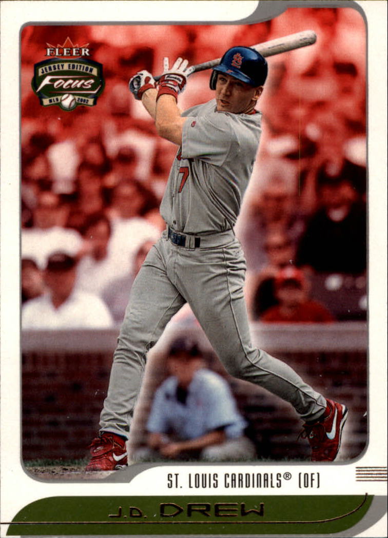 2002 Fleer Focus JE #5 J.D. Drew