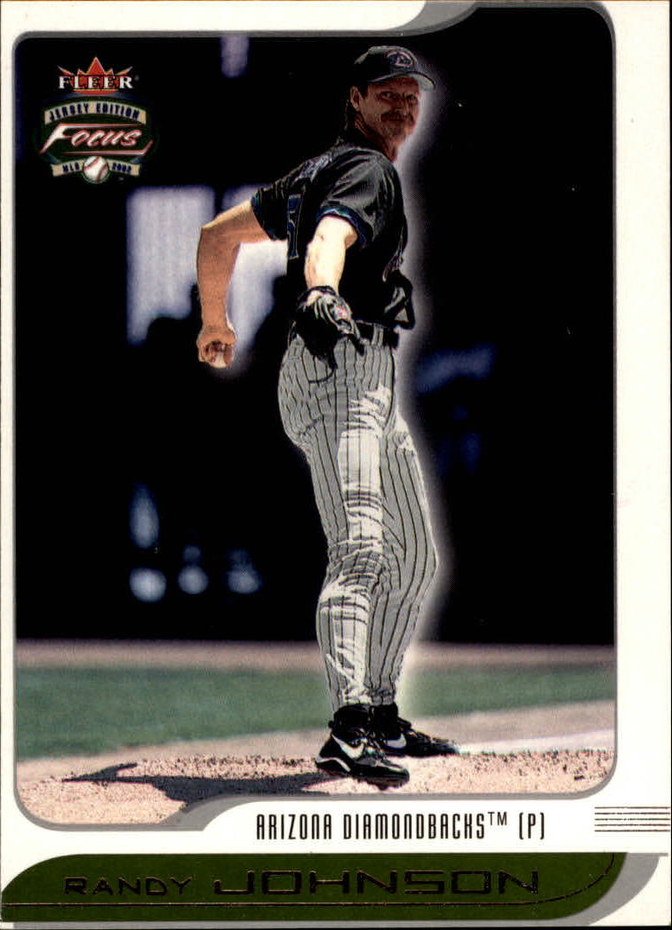 2002 Fleer Focus JE #10 Randy Johnson
