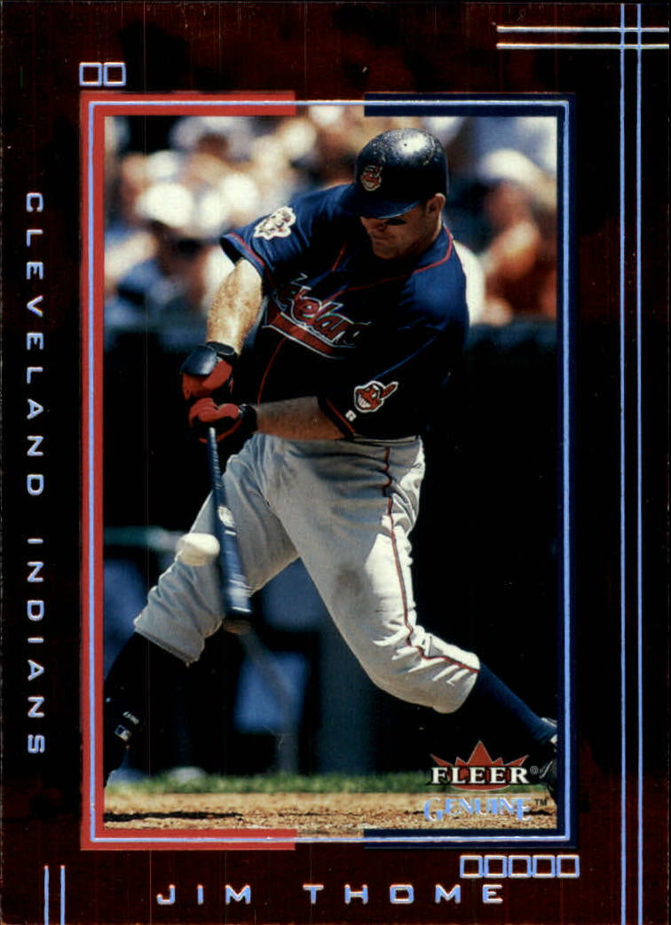 2002 Fleer Genuine #3 Jim Thome