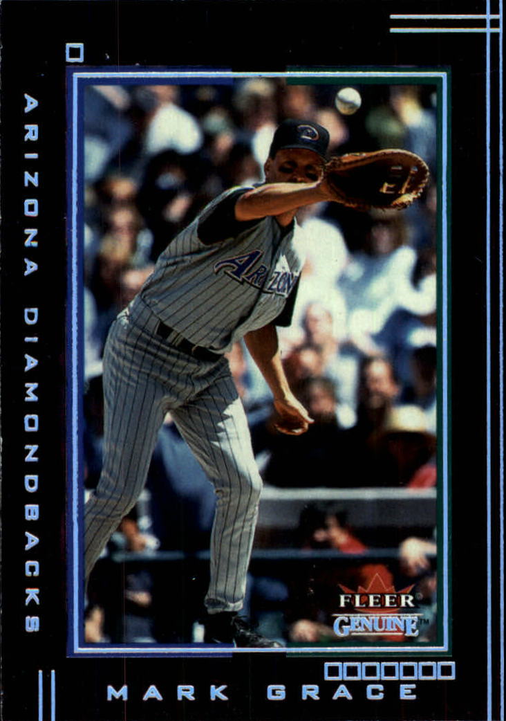 2002 Fleer Genuine #13 Mark Grace