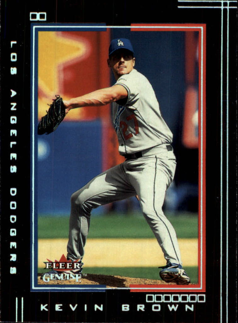 2002 Fleer Genuine #25 Kevin Brown
