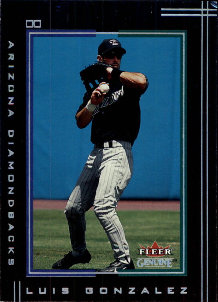 2002 Fleer Genuine #28 Luis Gonzalez