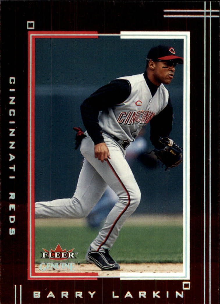 2002 Fleer Genuine #29 Barry Larkin