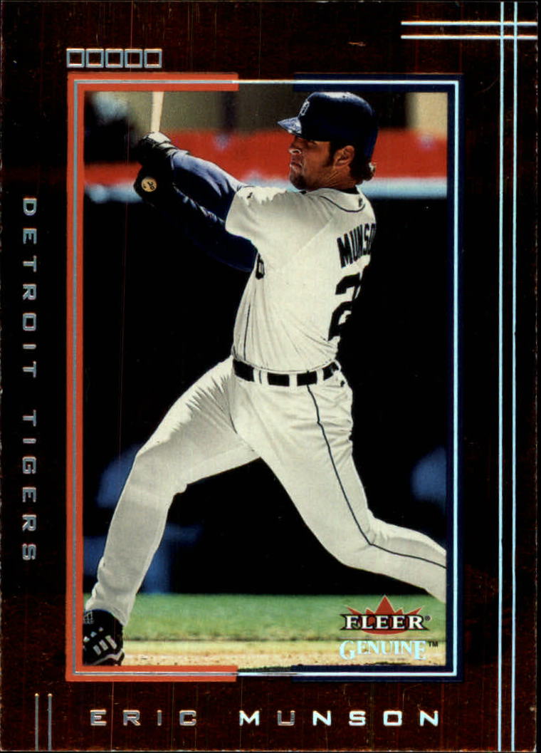 2002 Fleer Genuine #31 Eric Munson