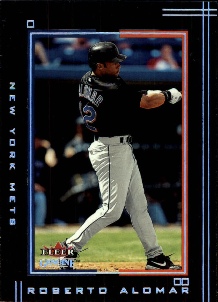 2002 Fleer Genuine #44 Roberto Alomar