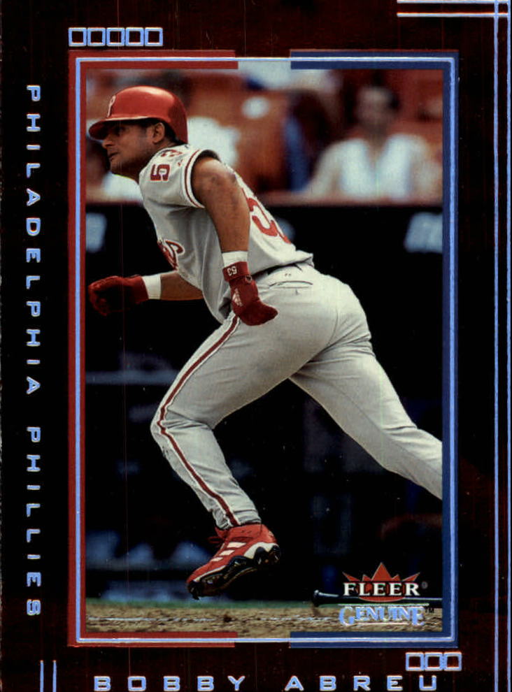 2002 Fleer Genuine #45 Bobby Abreu