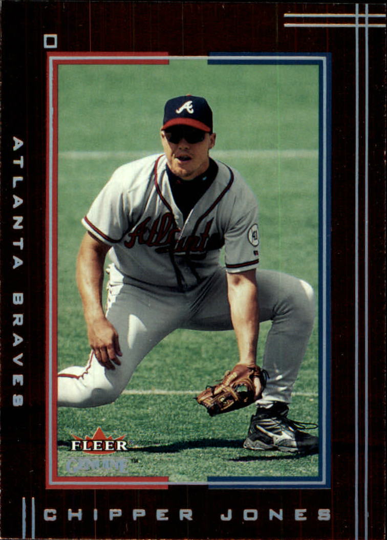 2002 Fleer Genuine #48 Chipper Jones