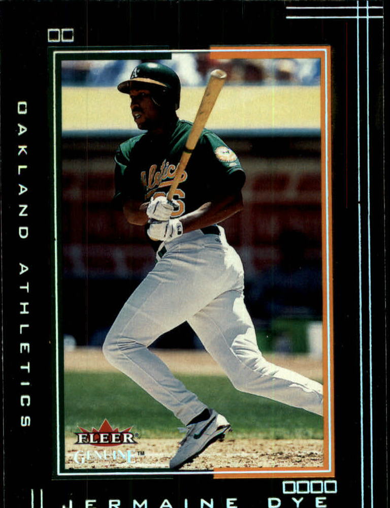 2002 Fleer Genuine #84 Jermaine Dye