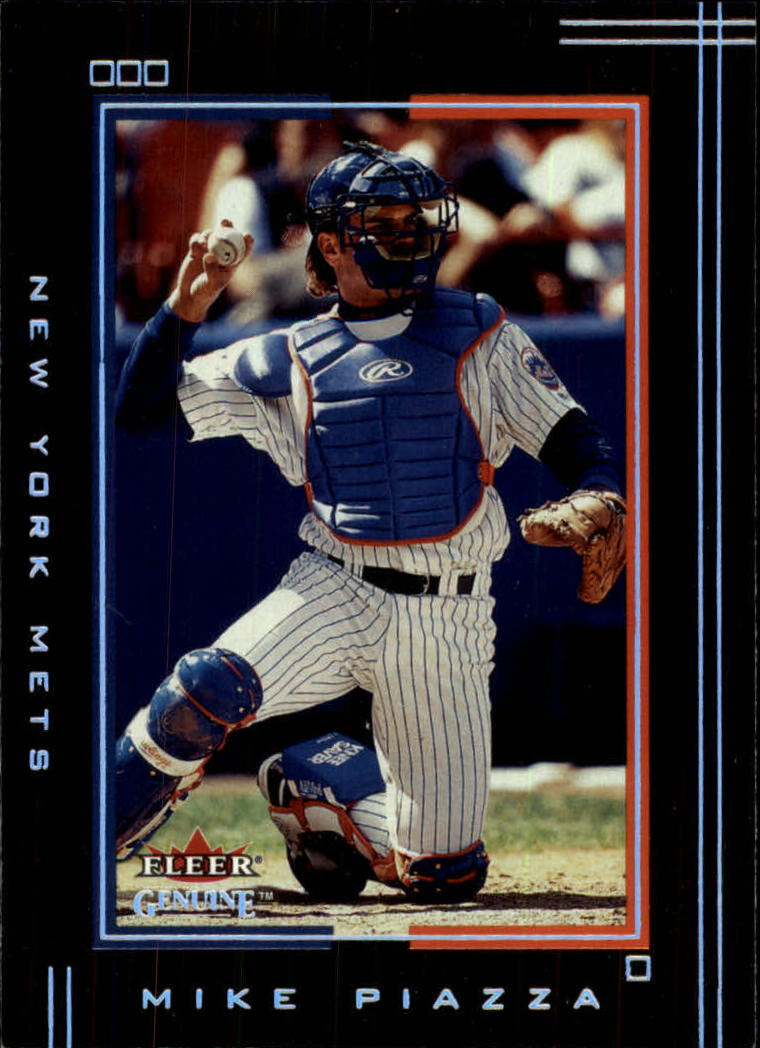 2002 Fleer Genuine #86 Mike Piazza