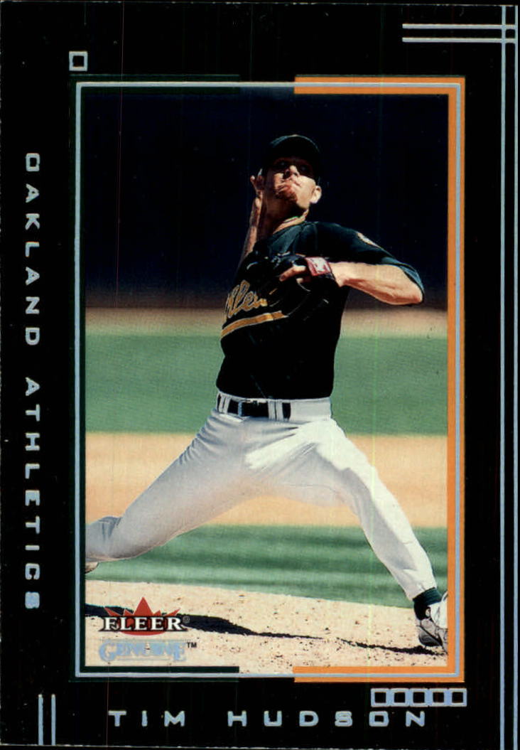 2002 Fleer Genuine #98 Tim Hudson