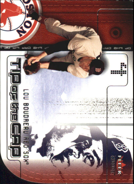 2002 Fleer Genuine Tip of the Cap #13 Lou Boudreau
