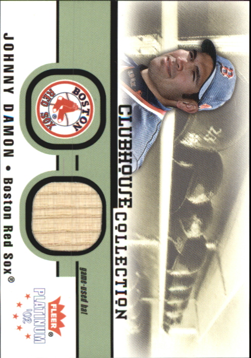 2002 Fleer Platinum Clubhouse Memorabilia #9 J.Damon Sox Bat/700