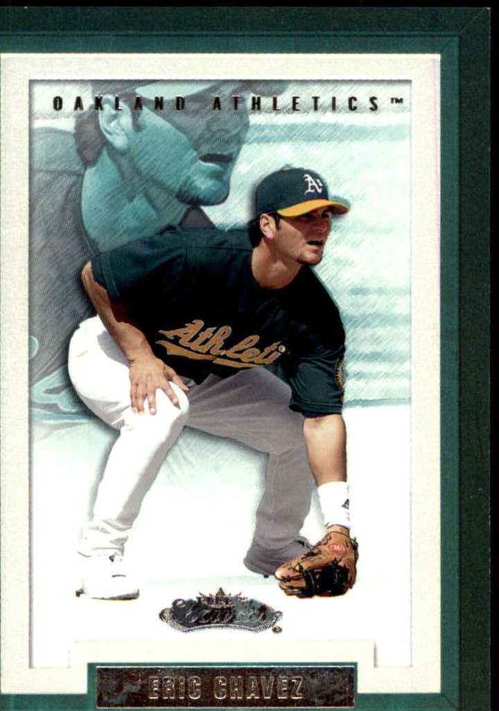 2002 Fleer Showcase #36 Eric Chavez