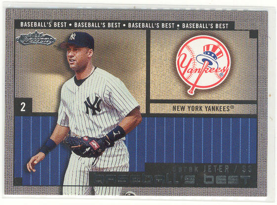 2002 Fleer Showcase Baseball's Best #1 Derek Jeter