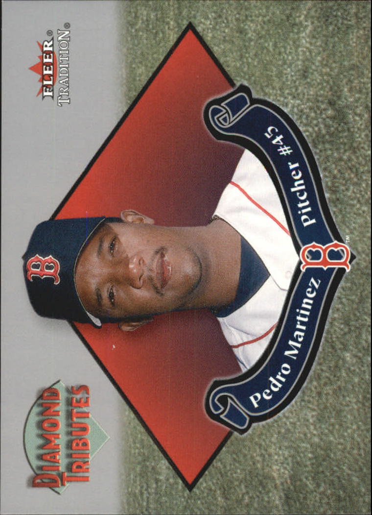 2002 Fleer Tradition Diamond Tributes #4 Pedro Martinez