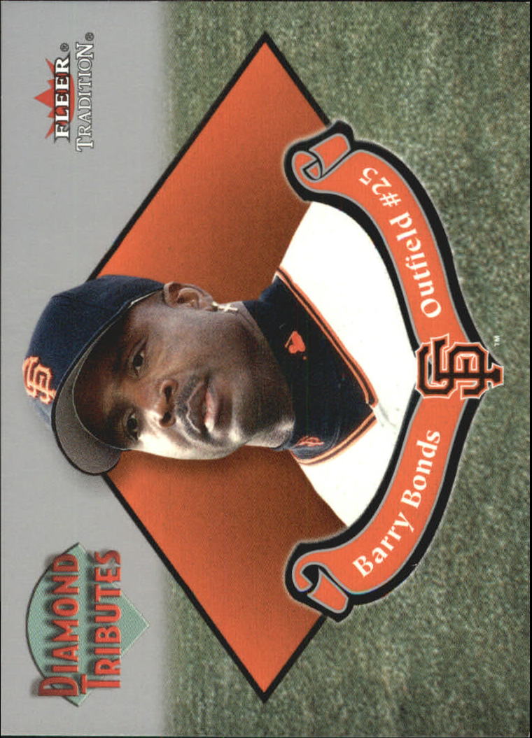 2002 Fleer Tradition Diamond Tributes #7 Barry Bonds