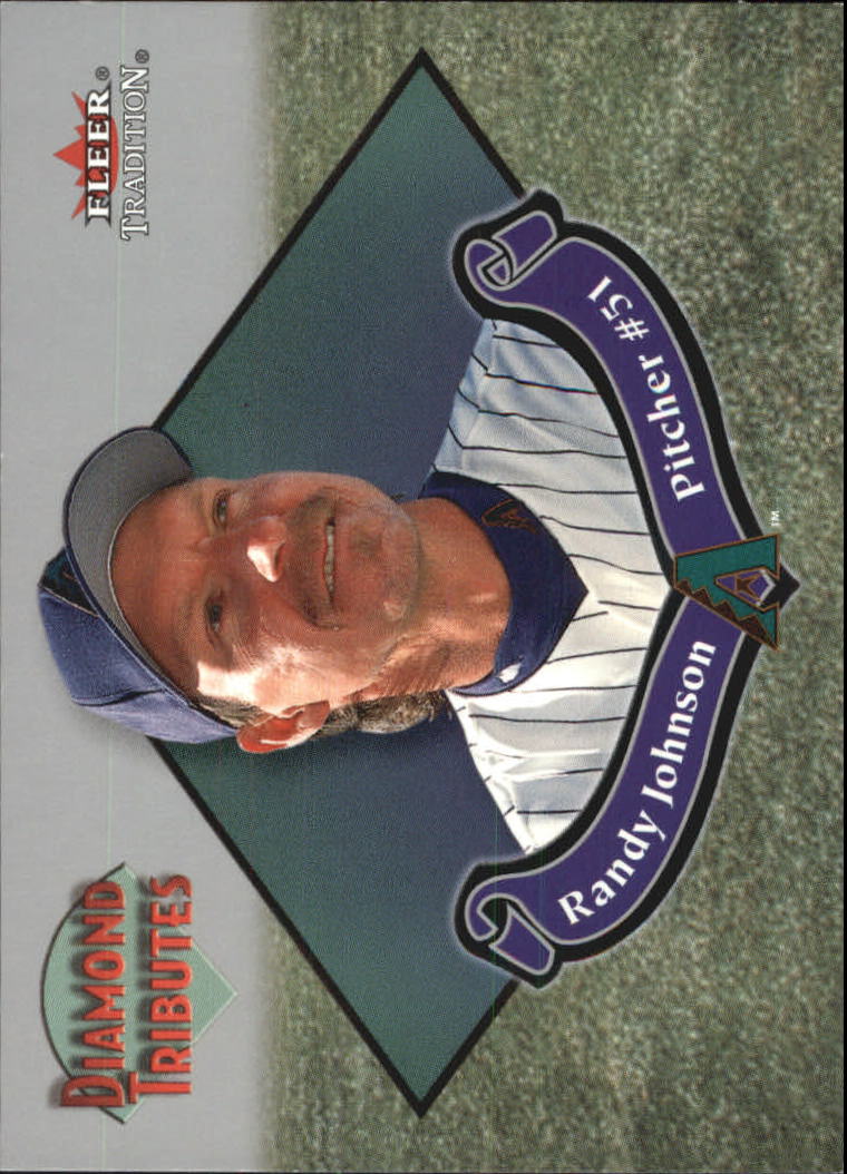 2002 Fleer Tradition Diamond Tributes #11 Randy Johnson