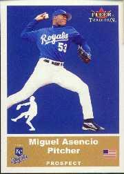 2002 Fleer Tradition Update #U35 Miguel Asencio SP RC
