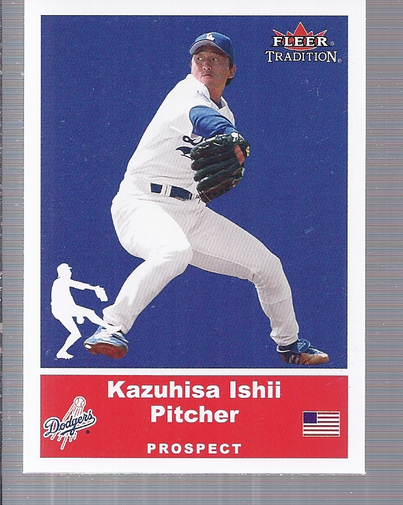2002 Fleer Tradition Update #U40 Kazuhisa Ishii SP RC