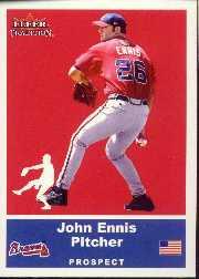2002 Fleer Tradition Update #U49 John Ennis SP RC