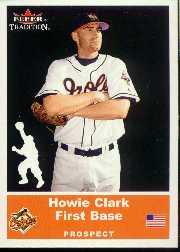 2002 Fleer Tradition Update #U52 Howie Clark SP RC