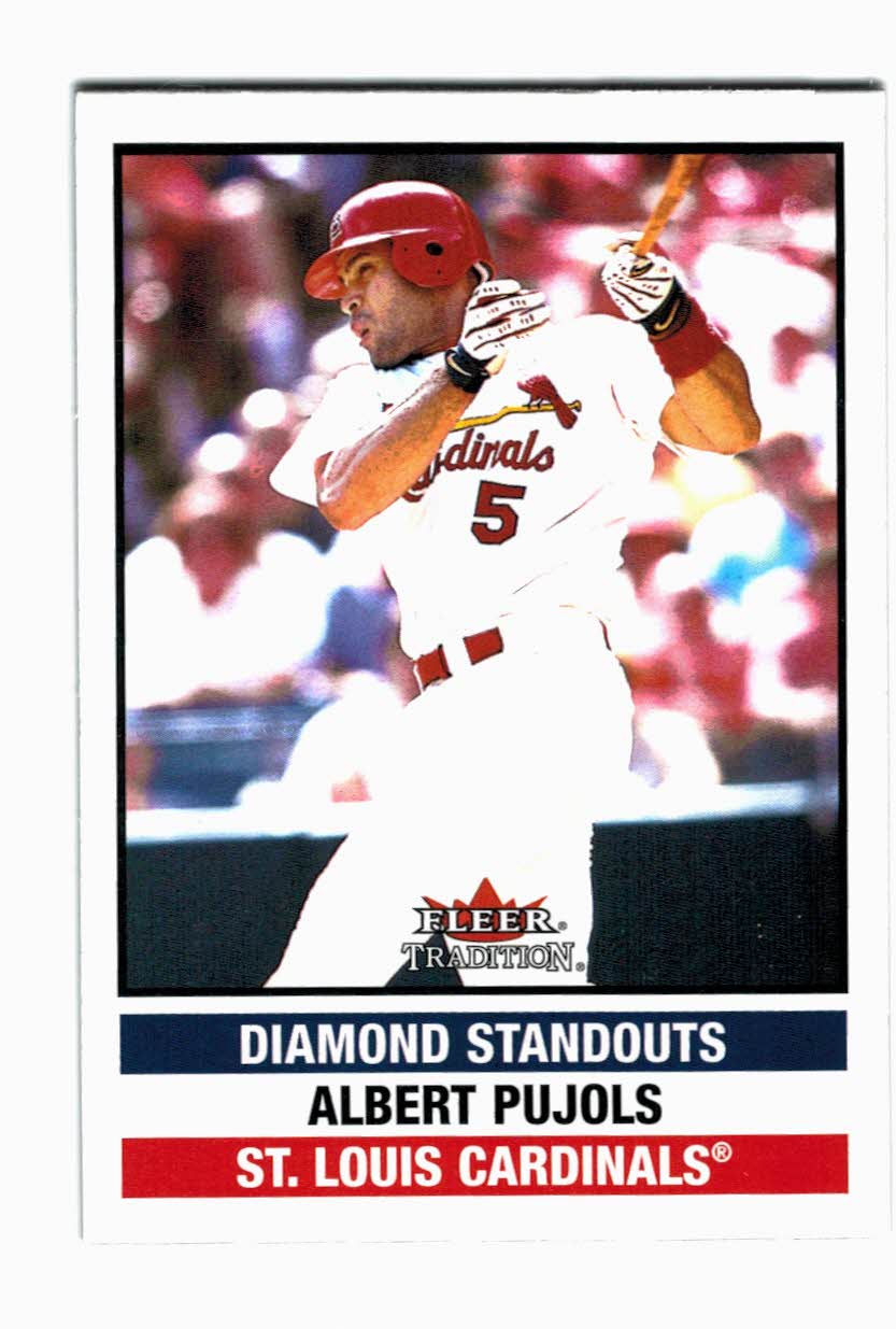 2002 Fleer Tradition Update #U276 Albert Pujols DS