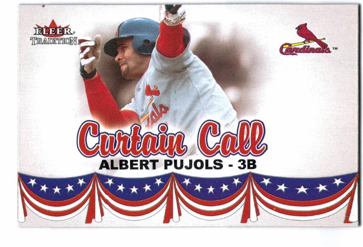 2002 Fleer Tradition Update #U368 Albert Pujols CC front image