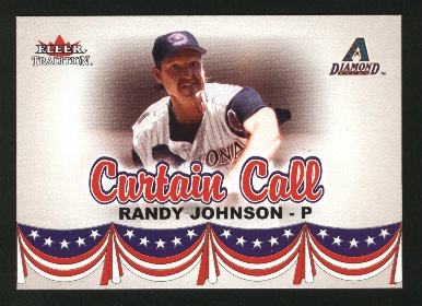2002 Fleer Tradition Update #U374 Randy Johnson CC