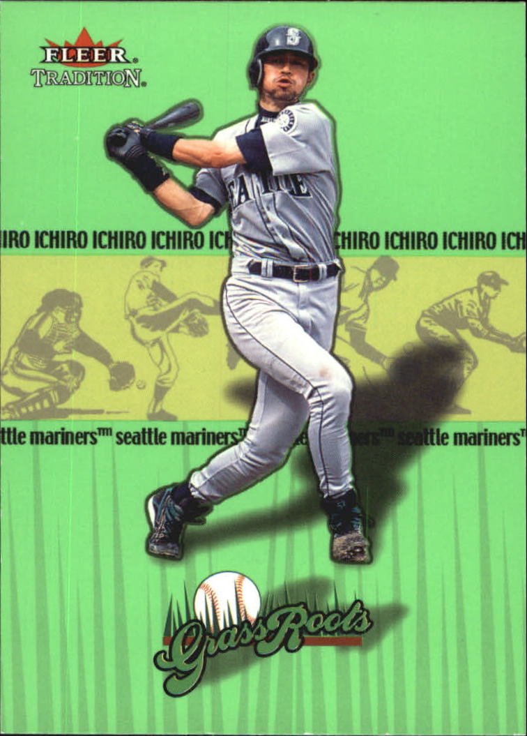 2002 Fleer Tradition Update Grass Roots #U10 Ichiro Suzuki