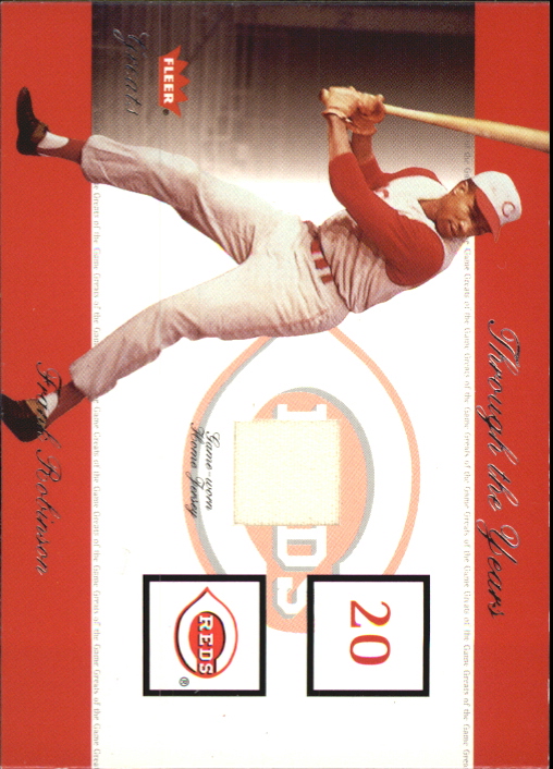 2002 Greats of the Game Through the Years Level 1 #24 Frank Robinson
