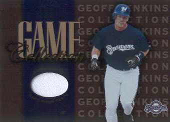 2002 Leaf Game Collection #GJP Geoff Jenkins Pants