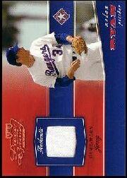 2002 Playoff Piece of the Game Materials Bronze #63 Nolan Ryan Jsy
